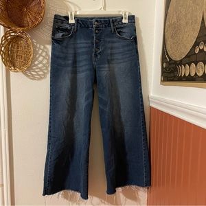 Time & tru high rise crop Jean